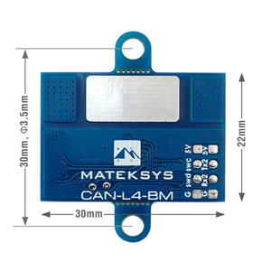 Monitor de Energía Digital MATEK CAN-L4-BM AP_Periph CAN TI INA239 CAN 30*22mm para Controlador de Vuelo ArduPilot, Avión RC, 0~85V - Product Image 5