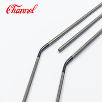 Verrou à bouton à ressort fileté pour tube télescopique en aluminium