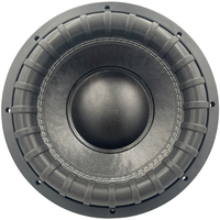 Niveau d'entrée 800W 2.5 pouces colle noire double bobine 4 + 4 Ohms panier en acier 12 pouces Subwoofer haut-parleur pour voiture camion moteur haut-parleur