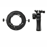 Adaptateur universel Triopo pour photographie, pour boîte à lumière, flash d'appareil photo, éclairage de vitesse, support d'extension de lumière