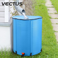 Réservoir d'eau pliable pour la récupération des eaux de pluie, système de collecte d'eau de pluie, conteneur de stockage, vente en gros directe d'usine en Chine