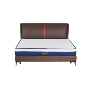 Wholesale Minimalist Adult Bedroom Set Double Full Size Bed Velvet Fabric California King Size <strong>Bedframe</strong> <strong>Cheap</strong> Wooden Bed Frame - Product Image 6