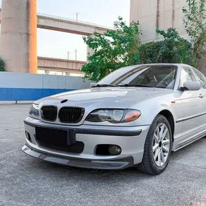 ลิ้นกันชนหน้า StarNav สำหรับรถยนต์ซีรีส์ 3 E46 ปี 1998-2005 สำหรับรุ่น M Sport M3 สไตล์สปอยเลอร์ล่าง ฝาครอบกันกระแทก อุปกรณ์ตกแต่ง - Product Image 4