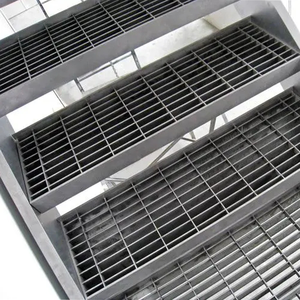 Marches d'escalier métalliques en acier galvanisé, <span class=keywords><strong>prix</strong></span> des grilles en acier, couvercles de caniveau en acier - Product Image 4