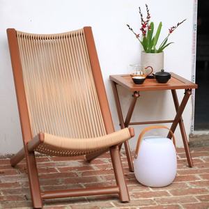 Chaise longue de jardin de haute qualité pour l'extérieur, résistante aux intempéries, imperméable, <span class=keywords><strong>en</strong></span> <span class=keywords><strong>rotin</strong></span> PE, pour balcon, terrasse - Product Image 2