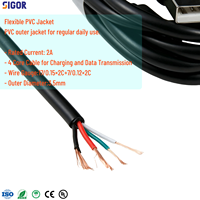 Câble de charge rapide USB-A Micro-USB 2A avec gaine en PVC flexible pour téléphones Android, imprimantes et appareils – Chargement et transfert de données