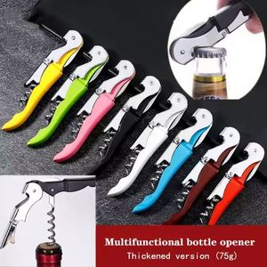 Custom Logo Multi-Function Corkscrew Stainless <b>Bottle</b> Professional <b>Wine</b> Kitchen Beer Opener - Product Image 6