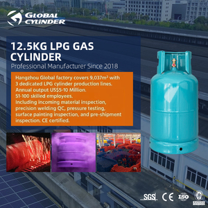 Bouteille de gaz GPL certifiée CE de 12,<span class=keywords><strong>5</strong></span> <span class=keywords><strong>kg</strong></span>, réservoir de <span class=keywords><strong>propane</strong></span> en acier avec valve K4 pour la maison et les restaurants |   Fabrication directe d'usine, OEM, MOQ flexible - Product Image 6