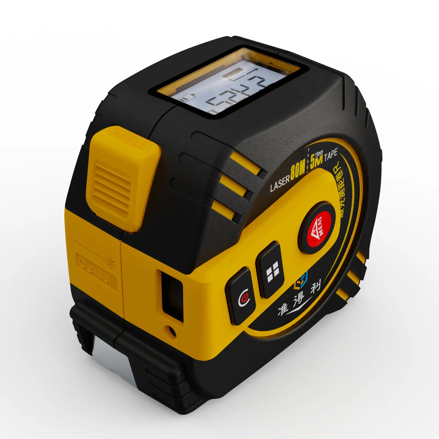 Compteur laser numérique OEM Ruban à mesurer laser multifonctionnel Télémètre laser longue distance