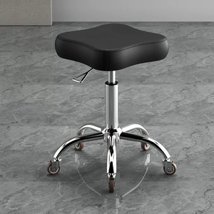 Taburete profesional para barbería y peluquería, taburete de belleza con ruedas y elevación, silla giratoria para salón de belleza y uñas, venta al por mayor - Product Image 4