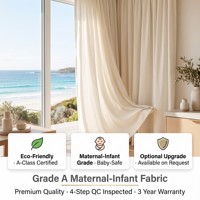 Cortinas para Ventanas Hechas a Medida para la Sala de Estar, Fabricante Mayorista, OEM y ODM, Tratamiento de Ventanas Directo de Fábrica