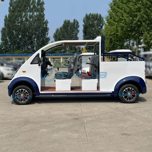 Véhicule de tourisme à batterie économique, voiture de patrouille rapide à cinq rangées, personnalisable pour les centres de villégiature - Product Image 2