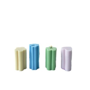 DIY Transparent White <b>Candle</b> <b>Mold</b> Heart Flower Shape Silicone <b>Mold</b> for Valentine'S Day Crafting - Product Image 5