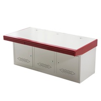 Fabrication professionnelle, nouvelle conception, table de commande industrielle pour opérations réseau, console de dispatching personnalisable pour centre de commandement