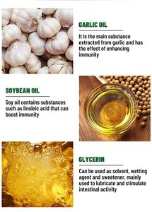 天然アリウムサチバムサプリメント大人のためのOEM栄養純粋な強力な有機ニンニクオイルカプセル - Product Image 5