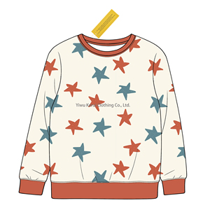 Maglietta a Maniche Lunghe Kerui Autumn Princess per Bambine, Felpa con Collo Tondo in <span class=keywords><strong>Cotone</strong></span> con Motivo Floreale Carino - Product Image 4