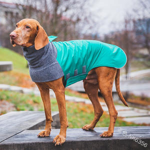 เสื้อแจ็กเก็ตสะท้อนแสงกันลม5XL สำหรับสัตว์เลี้ยงเสื้อแจ็กเก็ตสำหรับสุนัขตัวใหญ่เสื้อผ้าสุนัขให้ความอบอุ่นบล็อคสีสำหรับฤดูใบไม้ร่วง/ฤดูหนาว - Product Image 1