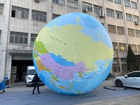 Ballon géant gonflable planète Globe de terre pour décoration à thème
