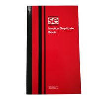 Carnet de reçus en promotion 80g, papier de caisse proforma, livre de factures dupliquées en deux feuillets