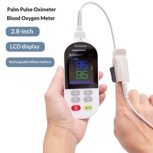 Portable Handheld <strong>Pulse</strong> <strong>Oximeter</strong> for All Ages - <strong>Newborn</strong>/Adult/Child Blood Oxygen &amp; Heart Rate Monitor Oxygen Saturation Monitor - Product Image 1