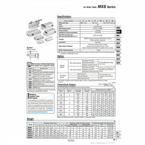 SMC Pneumatics Air Slide Table-Tabla de deslizamiento de aire, 2, 2 - Product Image 1
