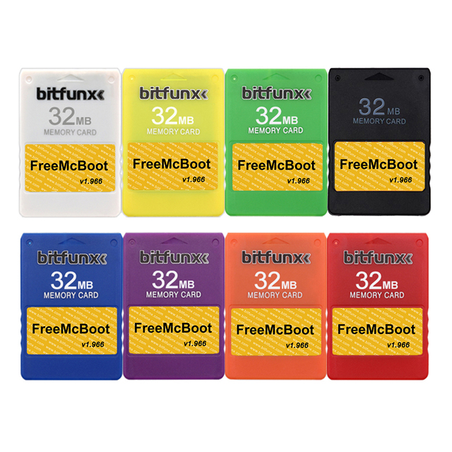 Save Game Data New Version 1.966 32MB Free McBoot FMCB Memory Card for Playstation2 PS2