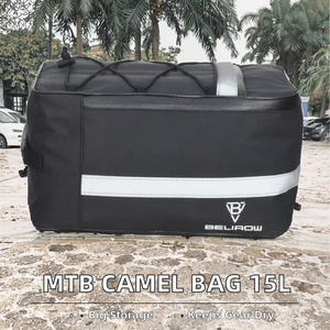 Bolsa de Ciclismo BL MTB, Bolsa de Transporte para Bicicleta, Lona Impermeable, 15L de Gran Capacidad, Equipaje de Ciclismo de Larga Distancia, Unisex - Product Image 2