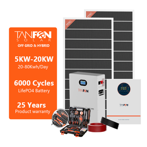 Kit Solar Completo de 20kw, Sistema Solar Fuera de la Red con Paneles de 355W, Sistema Doméstico de 20000w en Tailandia, Caja de Energía Solar SP20KW - Product Image 2