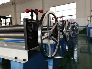 Bestseller Blechbiegemaschine Metallblech-Rollmaschine 3-Walzen-Stahlplatten-Biegemaschine - Product Image 5