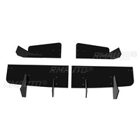 Car Rear Bumper Spoiler Lip Diffuser Modification Part For Ford Mustang 2024-2025 Bumper Guard Protector Cover Car Accessories