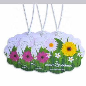 OEM Customized Logo Shape Design Printed Car <b>Paper</b> Air Freshener - Product Image 3