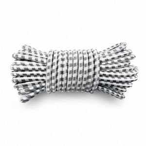 5/16 Inch X Customize 8mm Heavy Duty Braided Marine Grade Elastic Bungee Shock Cord Natural Latex Core Kayak <b>Tarp</b> Outdoor Bags - Product Image 1
