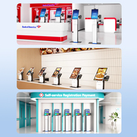Système optionnel multi-tailles pour la fonction Méthodes de paiement multiples Machines libre-service pour les restaurants et les supermarchés
