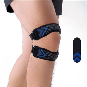 Ce/FDA có thể điều chỉnh Nylon bánh chè gân dây đeo đầu gối cho đầu gối Pain Relief cho đi bộ đường dài bóng đá bóng rổ chạy quần vợt - Product Image 1