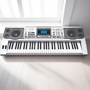 Clavier d'orgue électrique professionnel MK-810, <span class=keywords><strong>synthétiseur</strong></span> de piano avec fonctions d'apprentissage <span class=keywords><strong>pour</strong></span> débutants - Product Image 1