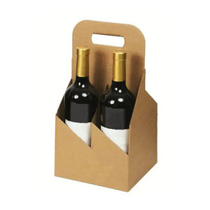 ที่วางกระป๋องเบียร์แบบมีโลโก้สั่งทำ 4 ชิ้น บรรจุภัณฑ์โชว์สินค้าแบบลูกฟูก สำหรับชั้นวางขายปลีกและโปรโมชั่นแบรนด์ - Product Image 2