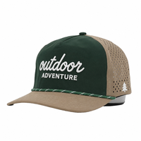 Casquette de baseball sportive non structurée en nylon avec logo personnalisé OEM, perforations laser et broderie, idéale pour le sport quotidien