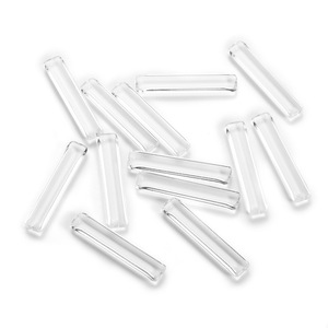 Matériel en verre rectangulaire pour la fabrication de bracelets, accessoires de bijoux en verre transparent, forme rectangulaire AC0428 - Product Image 4