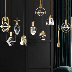 Lámpara de Araña Lineal de Cristal con Bombillas G9 de Decoración Moderna para Iluminación del Hogar - Product Image 1