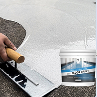 Résine Époxy Décorative Colorée à Flocons de Granit, Peinture de Sol Époxy Prête à l'Emploi pour Revêtement de Sol Effet Marbre