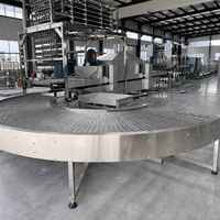 Ligne de production automatique de nouilles instantanées pour usine de fabrication, machine électrique commerciale pour la fabrication de nouilles ramen instantanées