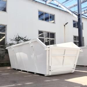 Grands conteneurs mobiles de saut 10-20cbm utilisation industrielle de saut de construction en acier résistante de poubelles - Product Image 3