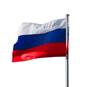 three color white blue red country flag russian national flag for china wholesale countries flag