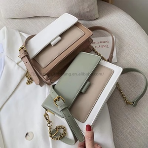 Women High Quality PU Bags New Style Fashion Texture Tote Crossbody Shoulder Bag Small Square Envelope-style <b>Purse</b> Tanjing - Product Image 4