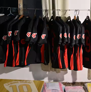 Yeni 2526 Özelleştirilmiş Futbol Takımı Forması Dijital Baskılı Polyester Bisiklet Yaka Tişört Futbol Forması Kulüp Spor Giysisi Yazlık OEM Hizmeti - Product Image 2