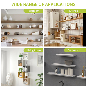 Bán Sỉ Kệ Nổi Nhiệm Vụ Nặng Nề Khung Hidden Tủ Quần Áo Tường Kim Loại Kệ Khung Giá Cho Treo Kệ - Product Image 5