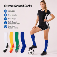 Chaussettes de sport personnalisées en gros, absorbantes, à 3 trous, pour softball, baseball, football, pour jeunes et adultes