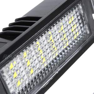 2 ampoules universelles 12V 18 LED pour éclairage de plaque d'immatriculation de voiture VW GOLF 4 5 6 7 6R Passat B6 Lupo Scirocco Polo - Product Image 4