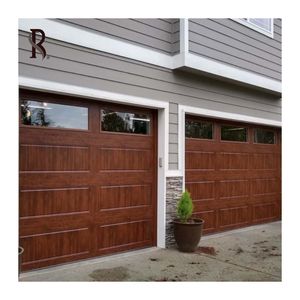 Rising OEM American Custom Garage Metal Door High-end Smart Electric Double Garage Door Persianas para puertas de <span class=keywords><strong>garaje</strong></span> con el mejor <span class=keywords><strong>precio</strong></span> - Product Image 1