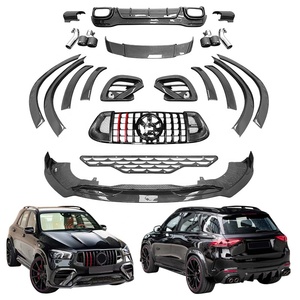 YICKU alta qualità per Mercedes-Benz <span class=keywords><strong>GLE</strong></span> Class GLE53 GLE450 GLE63 SUV Retrofit 800 in fibra di carbonio parti Tunning - Product Image 1